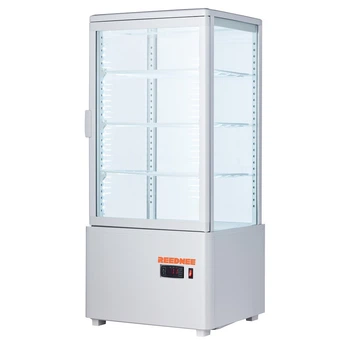 Шкаф-витрина холодильная EWT INOX RT78B white