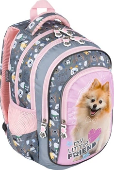 Plecak szkolny St.Majewski My little friend piesek Pomeranian 40 x 28 x 18 cm 22 l (5903235688614)