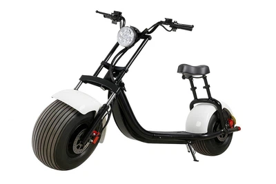Электроскутер City Coco Connect (2000W 60V 20Ah) Белый