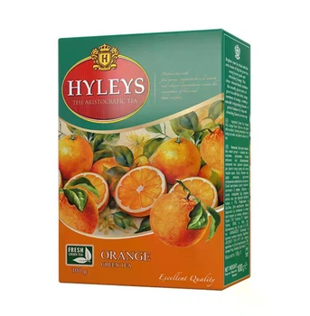 Чай Hyleys зеленый Апельсин крупнолистовой 100 г