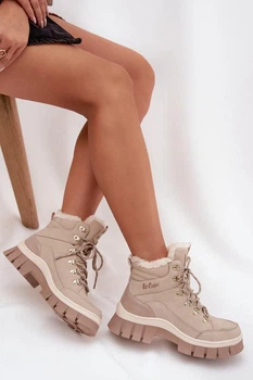 Женские ботинки низкие Lee Cooper 194672 39 25,5 см Бежевый (2200005142561)