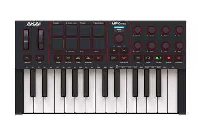 MIDI клавіатура AKAI MPK mini 4 Black (302370)