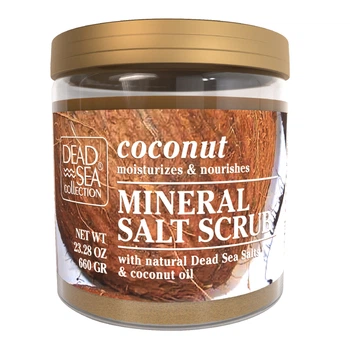 Скраб для тела Dead Sea Collection с кокосовым маслом и минералами Мертвого моря 660 г