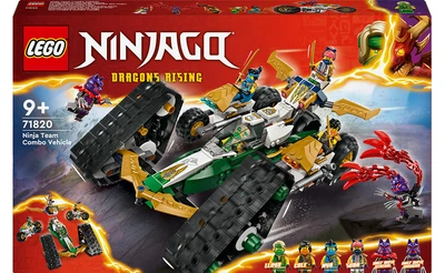 Конструктор Lego Ninjago Комбі-автомобіль команди ніндзя, 576
