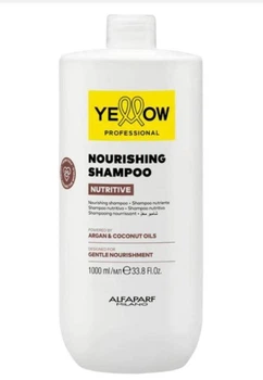 Yellow NUTRITIVE Шампунь питательный с аргановым и кокосовым маслом для сухих, поврежденных, ломких волос 1000 мл