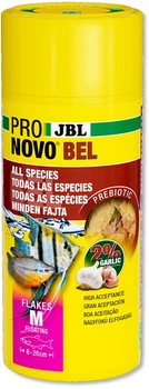 JBL ProNovoBel Flakes M 250 мл хлопья корм для всех видов аквариумных рыб 3110518