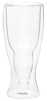Cклянка для пива Homla Alcole Beer з подвійною стінкою 500 мл (5904183888972)