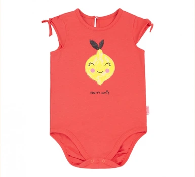 Боди для девочки Bembi БД 152 68 см коралловый