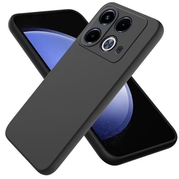 Чохол Fiji Full Soft Premium для Infinix Note 40 (X6853) протиударний бампер з мікрофіброю Black