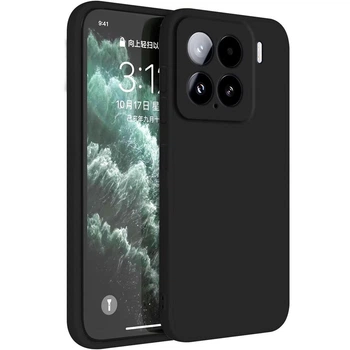 Чохол Fiji Full Soft Premium для Xiaomi 15 протиударний бампер з мікрофіброю Black