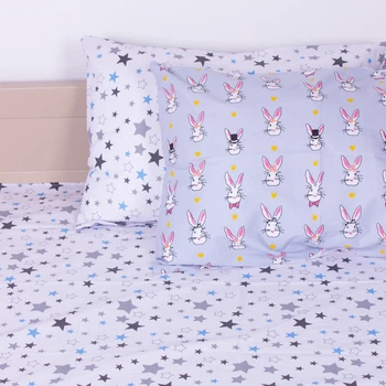Наволочка MirSon Бязь 17-0527 Bunnies 40 x 60 см (2200003669480)