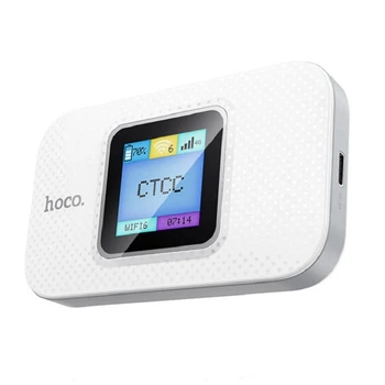 Мобильный 4G Wi-Fi маршрутизатор/модем/роутер LTE Mobile Portable HOCO DQ12 150 Mbps Белый