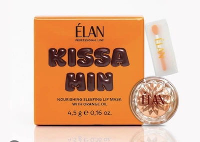 Маска для губ питательная с маслом апельсина (ночная) Kissamin ELAN 4,5 г
