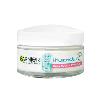 Гиалуроновый -алоэ гель для лица garnier skin naturals питательный для сухой и чувствительной кожи 50 мл.