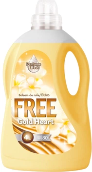 Кондиціонер-пом'якшувач для білизни Free Gold Heart 4 л (4820196012627)