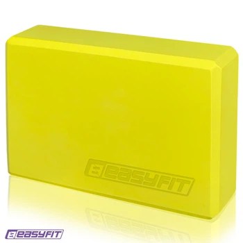 Блок для йоги EasyFit EVA Жовтий 4927088