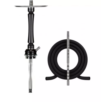Шахта кальянная Aroma Hookah Yankee Black 57 см Арома Хука Янки Черная Нержавеющая сталь 166 диаметр шахты