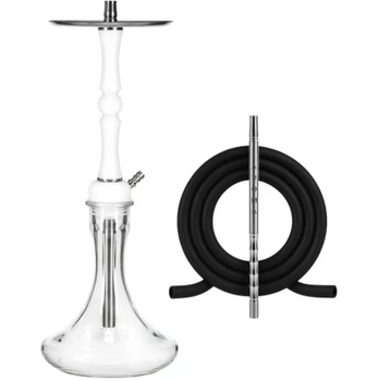Кальян Aroma Hookah Golf White 55 см Арома Хука Гольф Белый 16мм диаметр шахты, классическая тяга