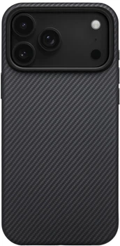 Панель Pitaka Aramid UltraGuard MagSafe для Apple iPhone 17 Pro Max Black/Gray (KI1701PBM)