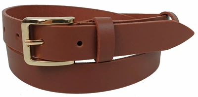 Женский кожаный ремень 3 см Skipper 1677-30 коричневый