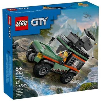 Конструктор City Внедорожный горный грузовик 4x4 221 деталь (60447)