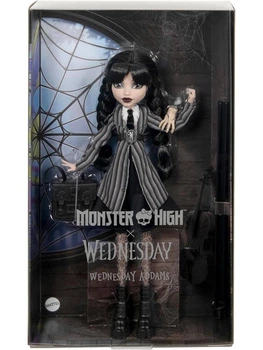 Лялька Монстер Хай Венздей Monster High Wednesday Addams (HXJ04)