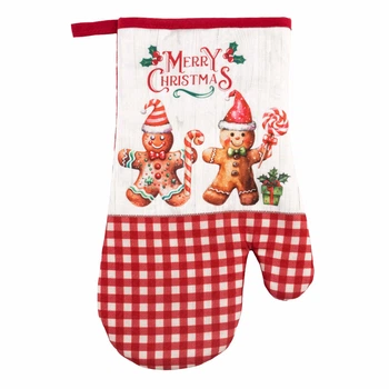 Прихватка-рукавичка Ardesto Christmas Gingerbread ART05HG 18х30 см 5150626