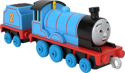 Паравозик Fisher-Price Thomas & Friends Edward Metal Engine Едвард — металлический локомотив с вагоном (HTN29)