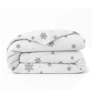 Пододіяло дитяче фланель 110х140 SNOWFLAKES SILVER 5158560