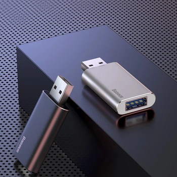 Флэш-накопитель Baseus на 16 ГБ с USB-портом для зарядки, серого цвета (ACUP-A0A) 4772741