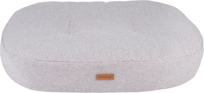 Materac dla psów Amiplay Montana owalny M 61 x 52 x 9 cm Beżowy (5907563273924)