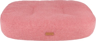 Матрац для собак Amiplay Montana овальний M 61 x 52 x 9 см рожевий (5907563273917)