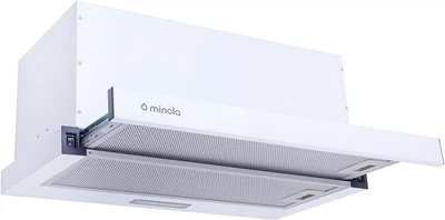 Витяжка вбудована Minola HTL 6814 WH 1200 LED