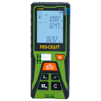 Лазерный дальномер Procraft PLDM120