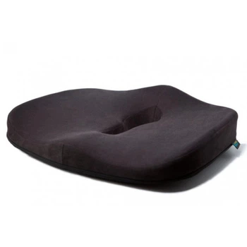 Подушка ортопедична для сидіння Correct Shape Max Comfort 46х42см (1011) графітова Подушка від гемороя, простати, подагри (73375)