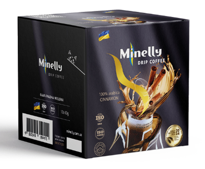 Кофе в дрипах Minelly Cinnamon 10 шт Минелли