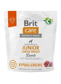 Сухий корм Brit Care Junior Large Breed для цуценят великих порід з ягням 1 кг