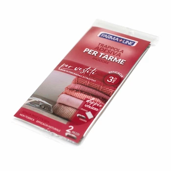 Клейкая ловушка от моли для одежды Farma Line, 2 шт.
