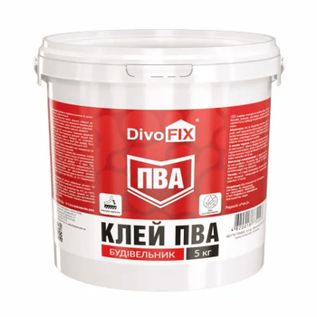 Клей Дивоцвіт ПВА Посиленний, 5 кг