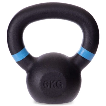 Гиря тренувальна чавунна 6 кг Generation Fitness FF51F2-6kg
