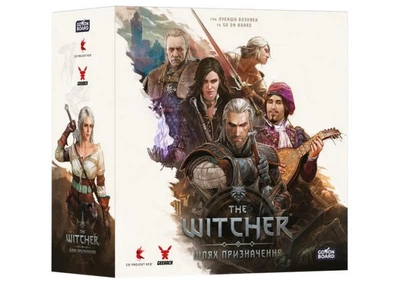 Настільна гра Geekach Games Відьмак. Шлях призначення - Делюкс (The Witcher: Path of Destiny - Deluxe) (укр.) (GKCH206PD)