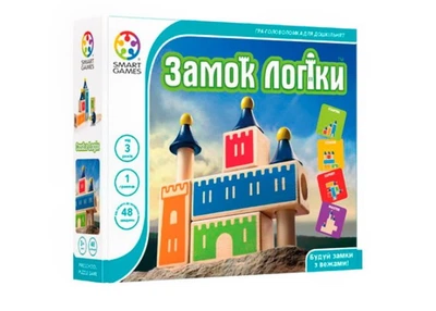 Настільна гра Smart Замок логіки (Castle Logix) (англ.) + QR-код на укр. правила (SG030)