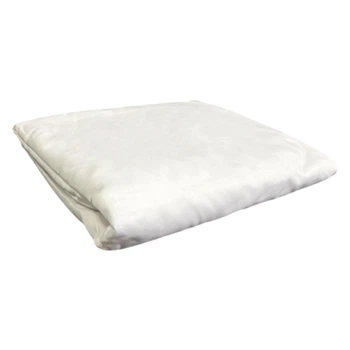 Простыня на резинке 180x200х25 белая (полиэстер)