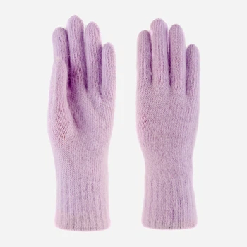 Перчатки женские вязаные Malisa Сільвер ML10944 One Size Фиалка