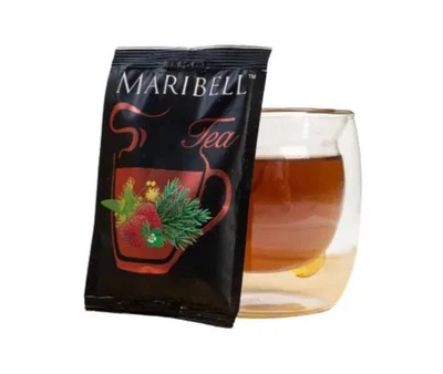 Чай у стиках Maribell полуниця-ялівець-липа 50 г (/25уп)