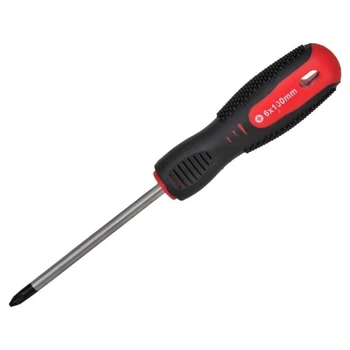 Отвертка крестовая Carlife PH2x100mm Cr-V 6150 (WR6210)