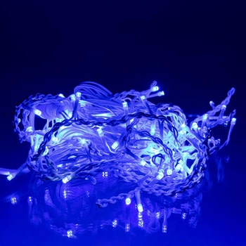 Уличная гирлянда Бахрома 6 м 105 LED динамический режим для украшения фасадов белый провод PS-5291