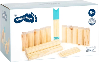 Zestaw do gry Small Foot Kubb Gra Wikingów z bawełnianą torbą (4020972124012)