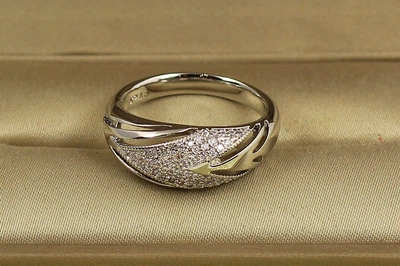 Кольцо Xuping Jewelry Направление р 19 серебристое