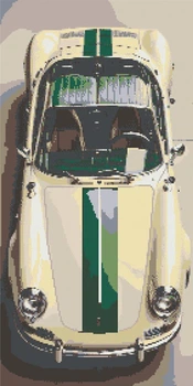 Алмазная мозаика/вышивка Авто. Порш 40*80 см Оригами OD 5127